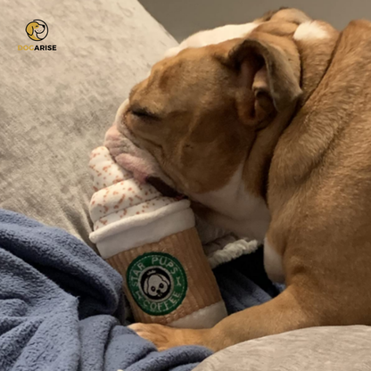 Puppuccino Plush: The Ultimate Latte-Inspired Squeaky Plush Toy for Dogs