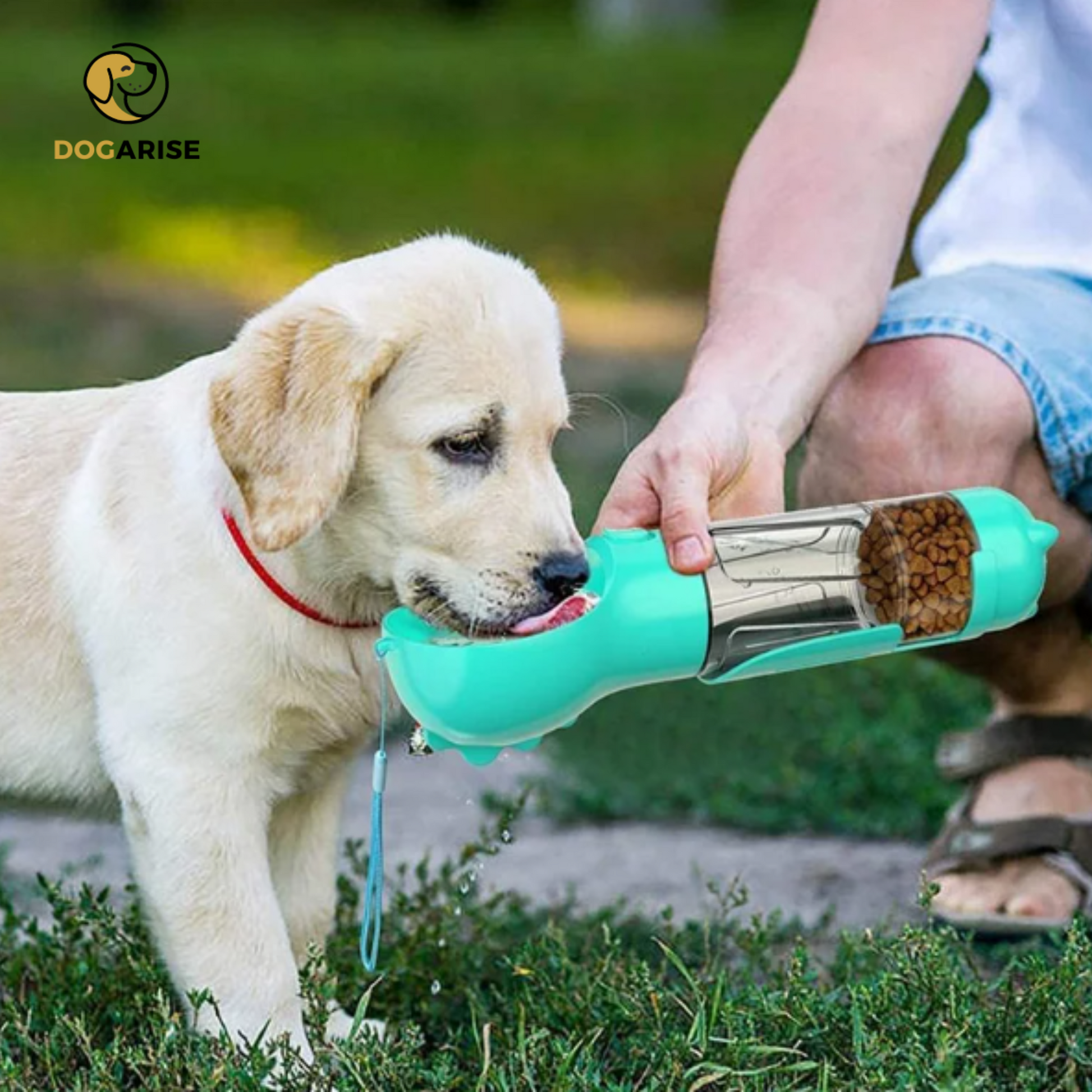 HydraPup™ - The Ultimate 3-in-1 Portable Dog Water Bottle - Dogarise