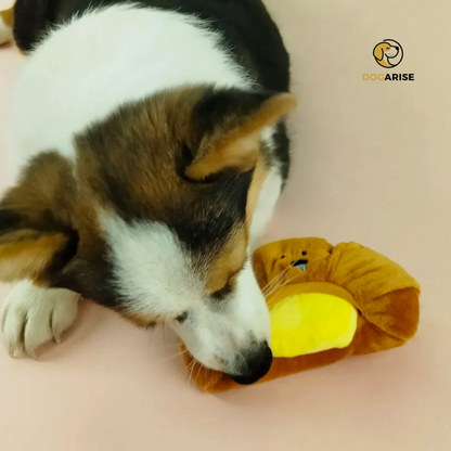 Buttery Bark Croissant: Squeaky Croissant with Butter Plush