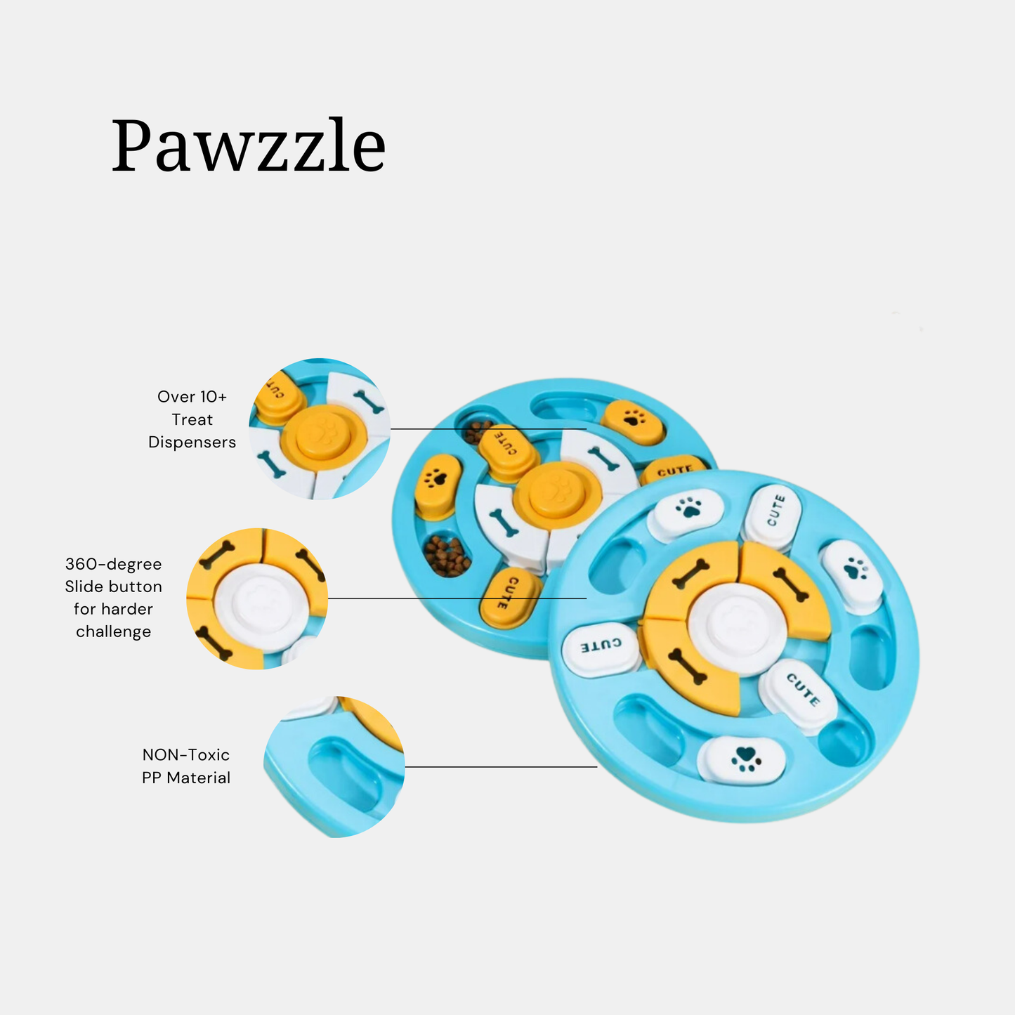 Pawzzle: Interactive Treat Dispensing Feeder