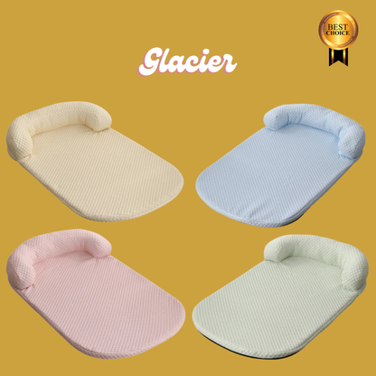 Glacier: Premium Cooling Bed for Dogs with Premium Foam