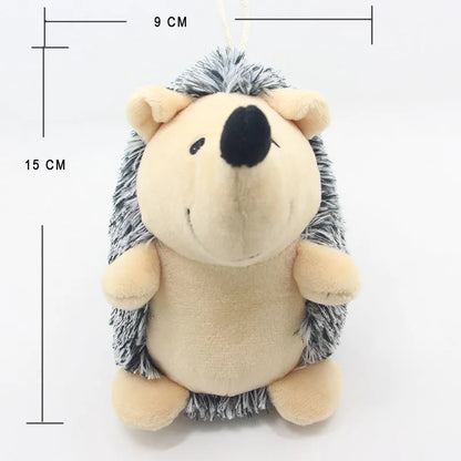 Hedgehog Plush: Soft, Squeaky Hedgehog Toy for Dogs