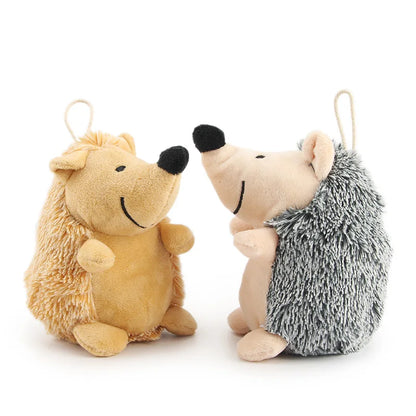 Hedgehog Plush: Soft, Squeaky Hedgehog Toy for Dogs