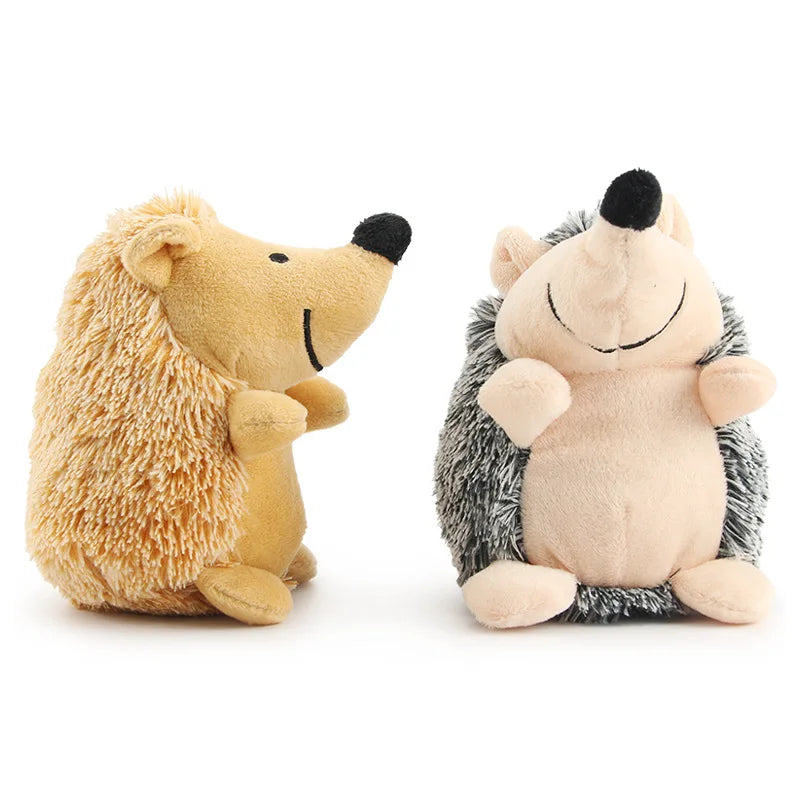 Hedgehog Plush: Soft, Squeaky Hedgehog Toy for Dogs