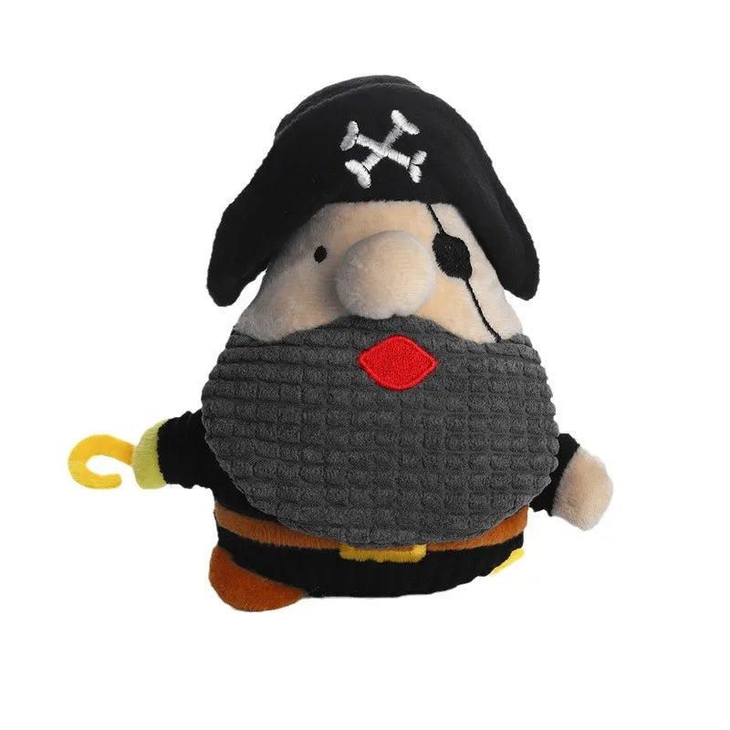 Pirate Plush: Squeaky Pirate Toy for Dogs