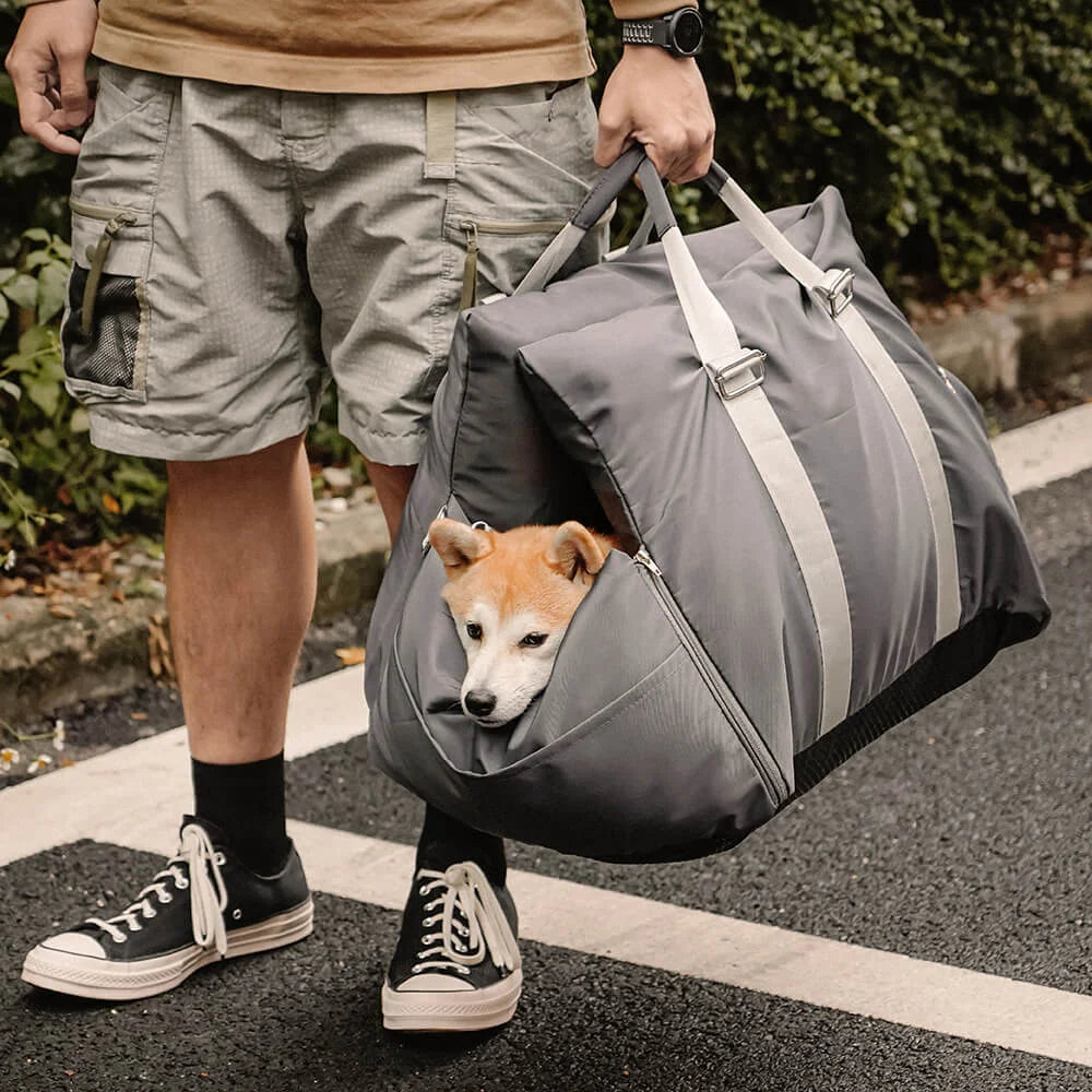 SnugglePaw: Portable Travel Bed for Dogs