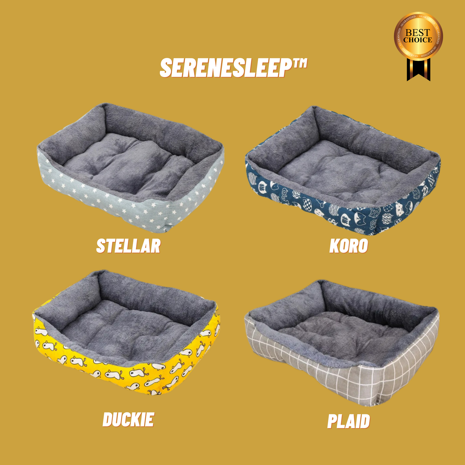 SereneSleep™ - Where Comfort and Tranquility Await Your Pup - Dogarise