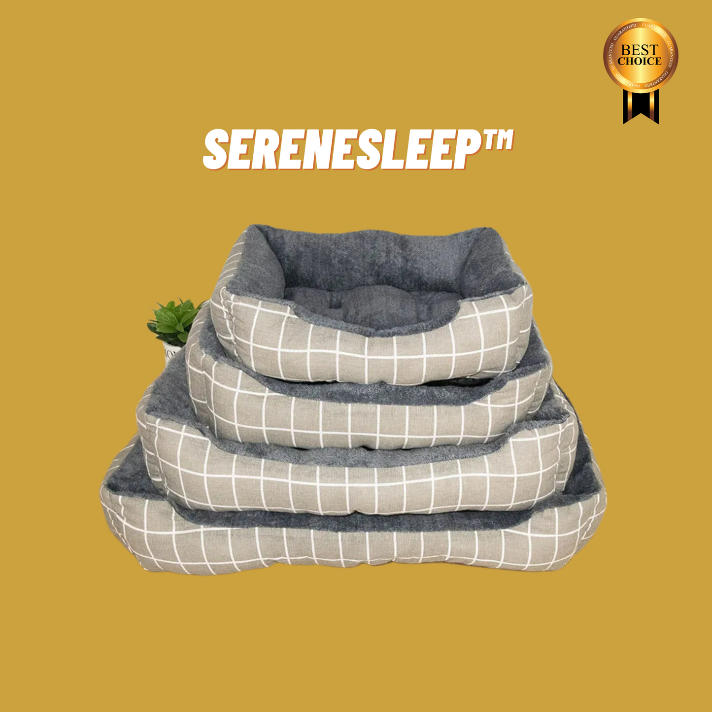 SereneSleep™ - Where Comfort and Tranquility Await Your Pup - Dogarise