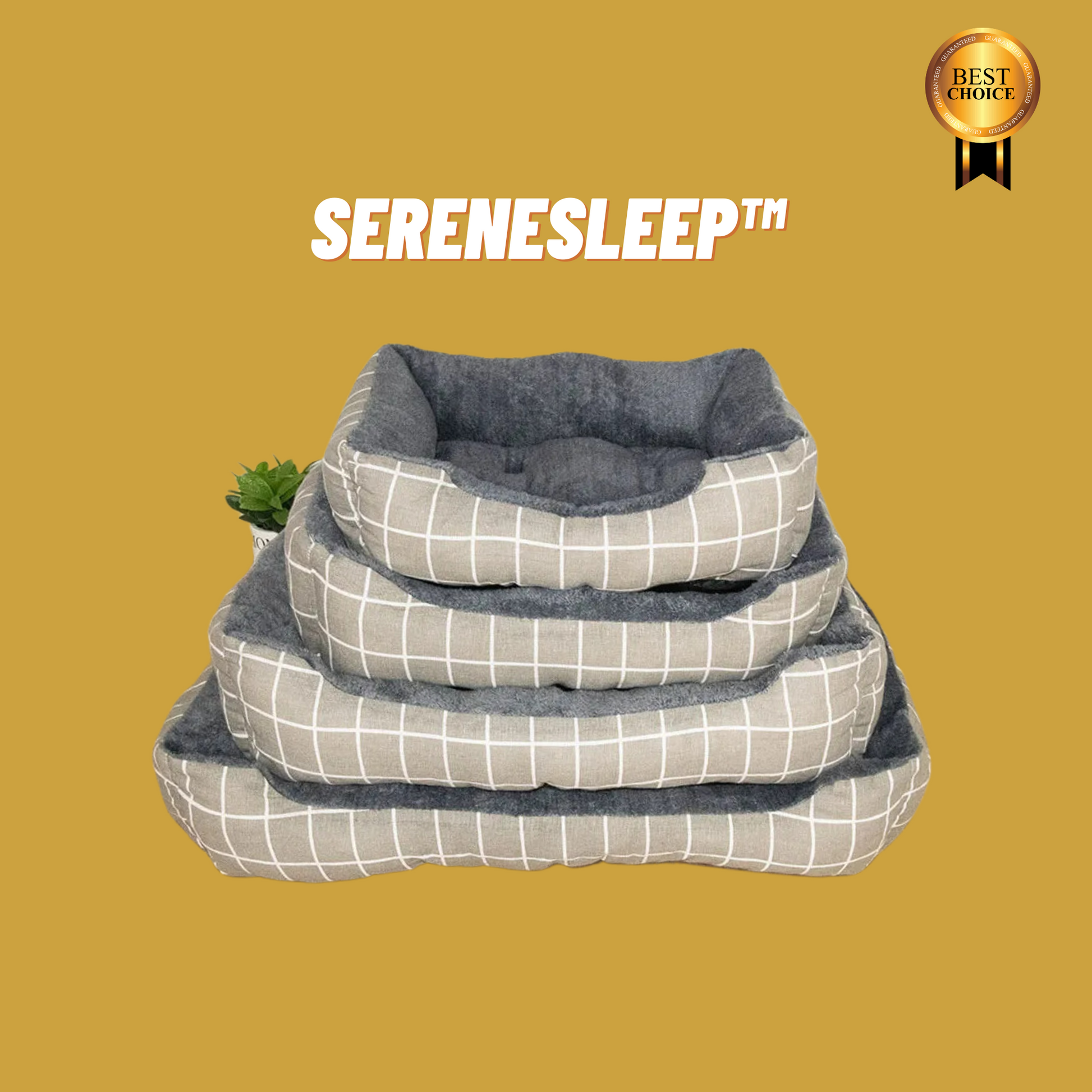 SereneSleep™ - Where Comfort and Tranquility Await Your Pup - Dogarise