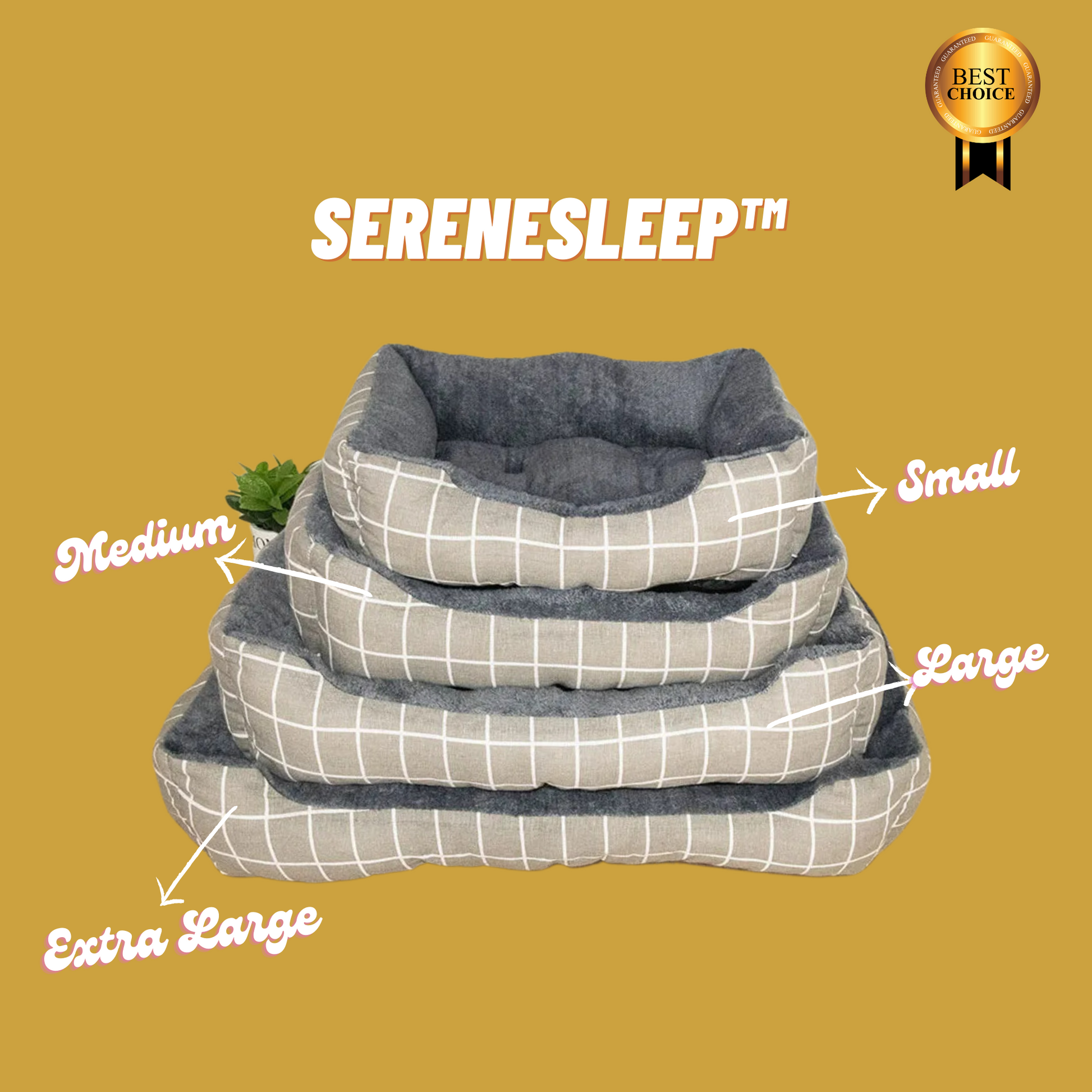 SereneSleep™ - Where Comfort and Tranquility Await Your Pup - Dogarise